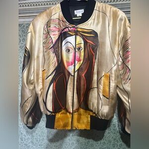 Monaliza Artistic Gold Women's Jacket